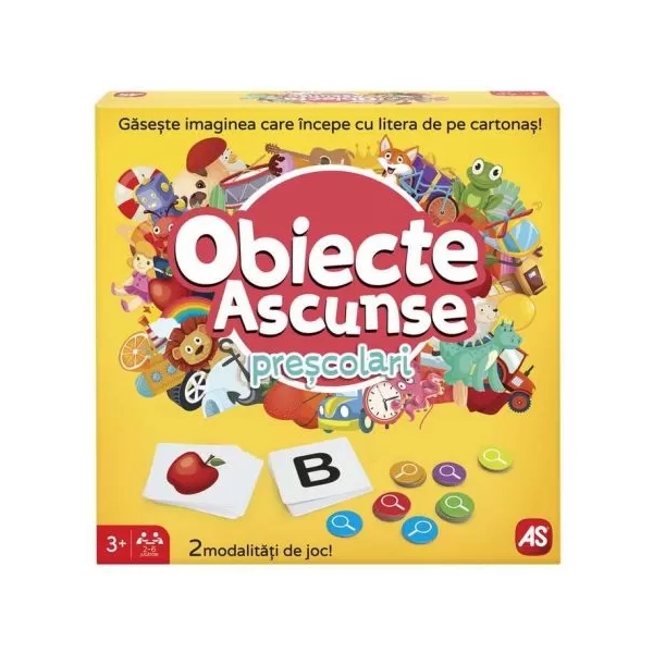 Joc AS Games - Obiecte ascunse, Prescolari