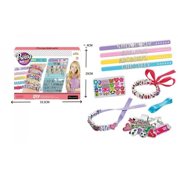 Set creativ- bratari cu litere