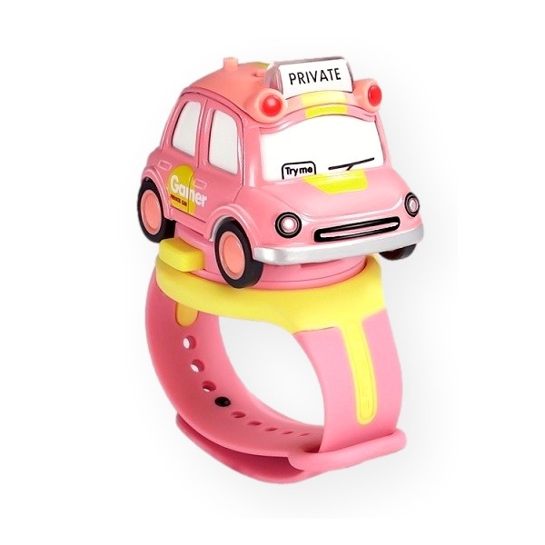 Jucarie-Ceas pentru copii,Taxi, Flippy, Roz