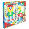Joc Creativ , Mozaic , 2 table de joc, 114 piese , 20 cm