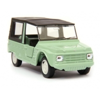 Macheta metalica Welly 1:34 Citroen Mehari 12 cm, Verde