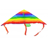 Jucarie de exterior, Zmeu cu imprimeu colorat multicolor, curcubeu, 120 cm