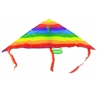 Jucarie de exterior, Zmeu cu imprimeu colorat multicolor, curcubeu, 120 cm