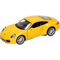 Macheta metalica Welly 1:34 Porsche 911 Carrera 4S,Galben