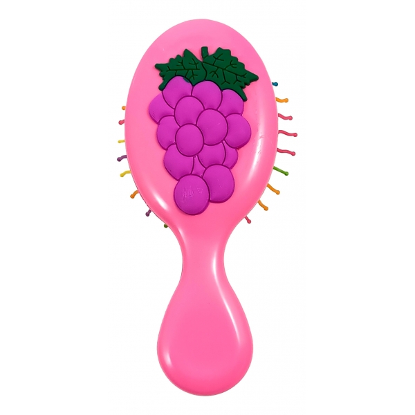 Perie de Par, Roz cu Strugure, Beautiful Girl, 14 cm