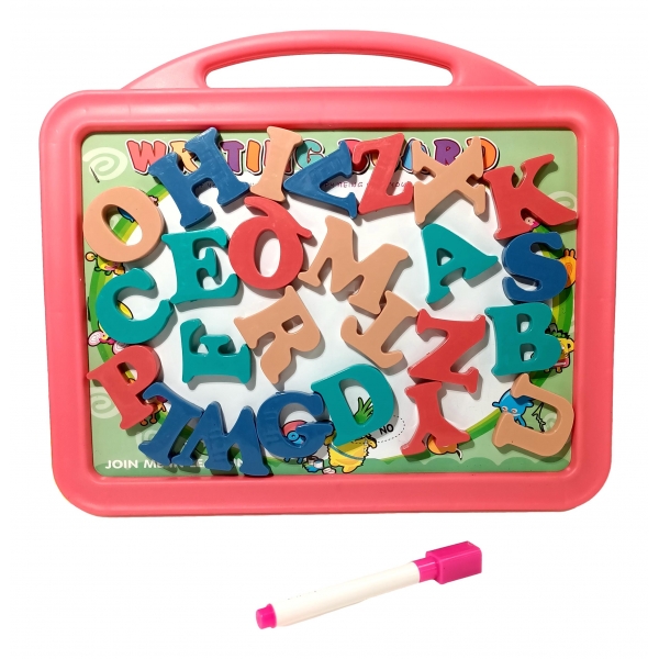 Tabla de scris ,Litere magnetice, 26 piese, 32 cm