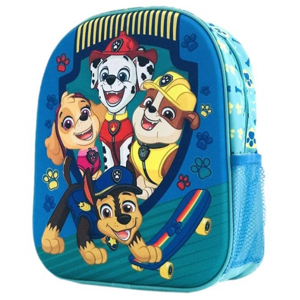 Ghiozdan 3D Patrula Catelusilor, 32 cm , Multicolor