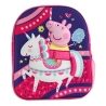 Ghiozdan 3D Peppa Pig si Unicornul, 32 cm