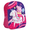 Ghiozdan 3D Peppa Pig si Unicornul, 32 cm