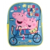 Ghiozdan mic,1 compartiment, Personajul Peppa Pig, 33 cm