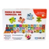 Puzzle Trenuletul ABC, Educativ,