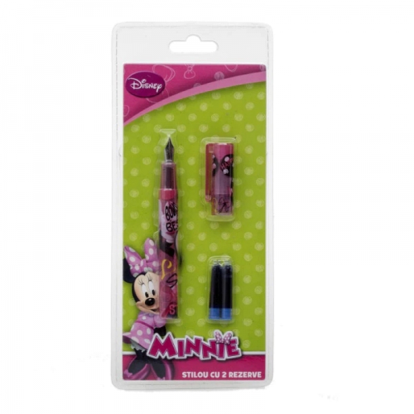 Stilou cu 2 rezerve Minnie Mouse MIN01013