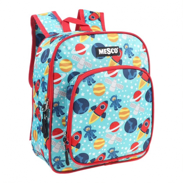 Ghiozdan De Gradinita, 2 Compartimente, Cu Planete, 32 cm