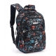 Ghiozdan 4 Compartimente, Model Game, 38 cm, Multicolor