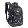 Ghiozdan 4 Compartimente, Model Game, 38 cm, Multicolor