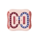 Jucarie antistres rotativa tip puzzle Magic Bean, Rosu