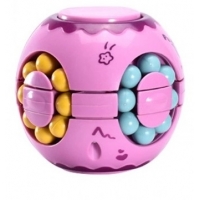 Jucarie antistres cub magic interactiv Magic Bean, Roz