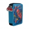 Penar textil 3 fermoare Spider-Man, 21 x 14 x 6.5 cm