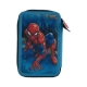 Penar textil 3 fermoare Spider-Man, 21 x 14 x 6.5 cm