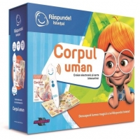 Resigilat: Raspundel Istetel - Set carte Corpul uman si Creion