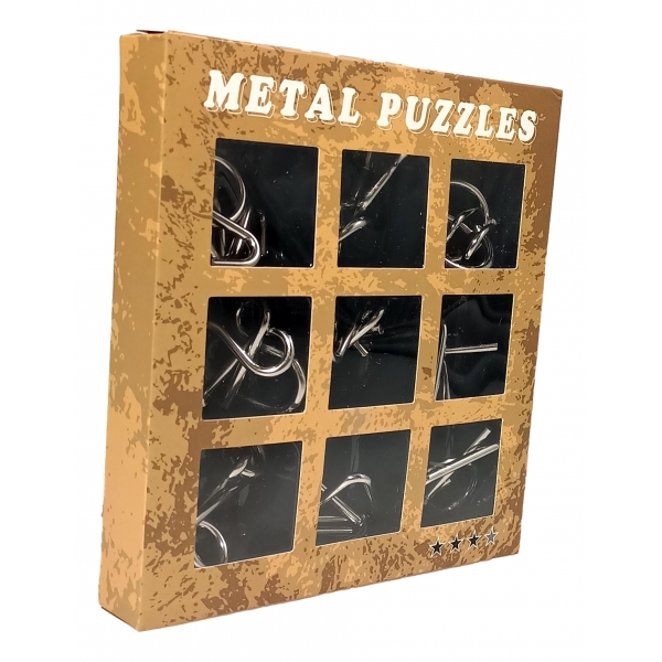 Puzzle de Logica si Concentrare, 9 provocari, 15 cm