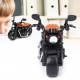 Macheta metalica motocicleta 1:36 Chopper cu pull back, Portocaliu