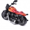 Macheta metalica motocicleta 1:36 Chopper cu pull back, Rosu