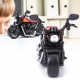Macheta metalica motocicleta 1:36 Chopper cu pull back, Rosu