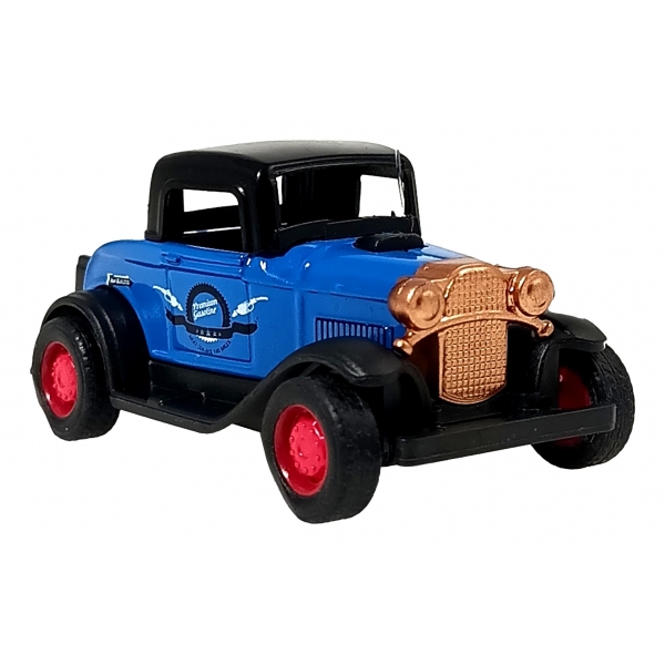 Macheta metalica Classic Car 1930 6 cm, Albastru, Toi-Toys