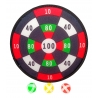 Joc darts cu 3 bile prevazute cu scai, Pentru copii, Multicolor