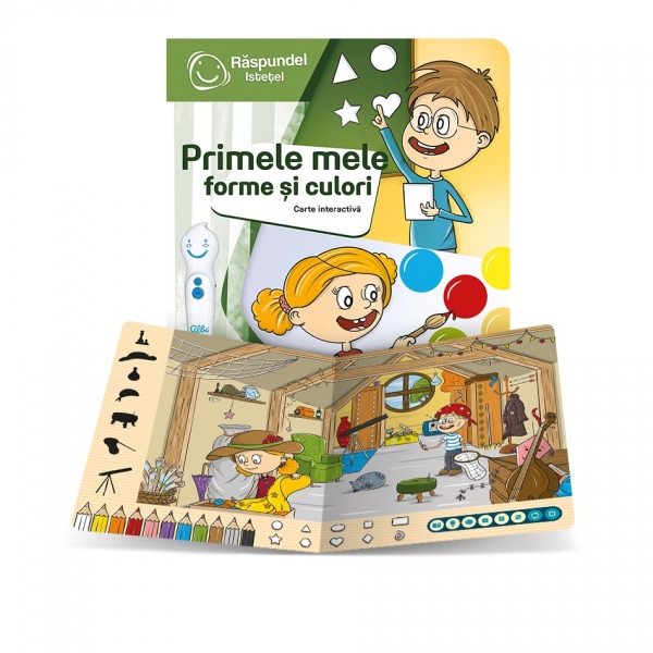Carte Raspundel Istetel -  Primele mele forme si culori