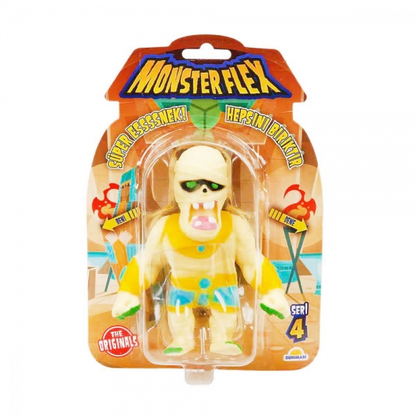 Figurina flexibila Monster Flex- Mummy, 20 cm