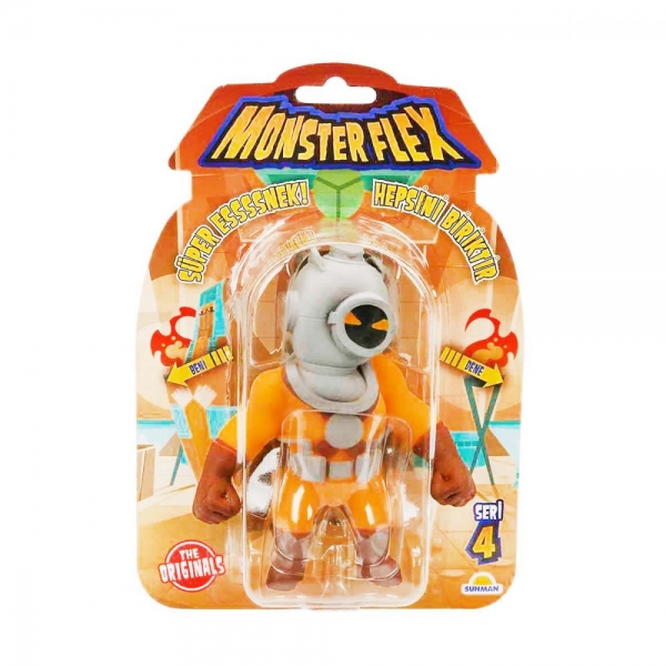 Figurina flexibila Monster Flex- Ghost Diver, 20 cm