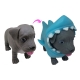 Jucarie elastica catelus costumat Dress Your Puppy Pitbull-Rechin