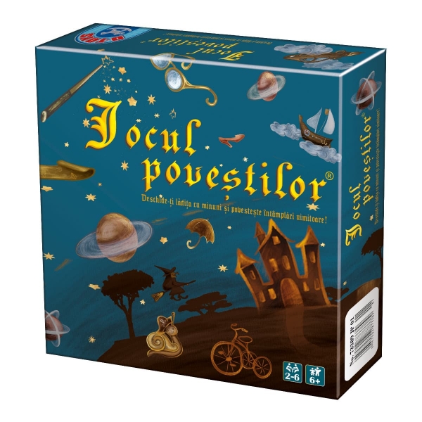 Joc de societate pentru antrenarea imaginatiei Jocul povestilor