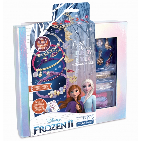 Set de creatie 5 bratari Make It Real, Frozen 2