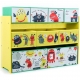 Dulap depozitare jucarii U-Grow Monsters, Galben