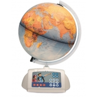 Pachet Creion Raspundel si Glob interactiv in limba romana, si carte Engleza si Joc