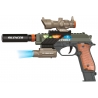 Jucarie interactiva pistol cu lumini si sunete, Toi-Toys