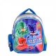 Ghiozdan gradinita 12'' 3D cu 2 compartimente Pj Masks - Eroi in pijama