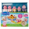 Set de joaca pentru baie barca si familia purcelusilor Peppa Pig