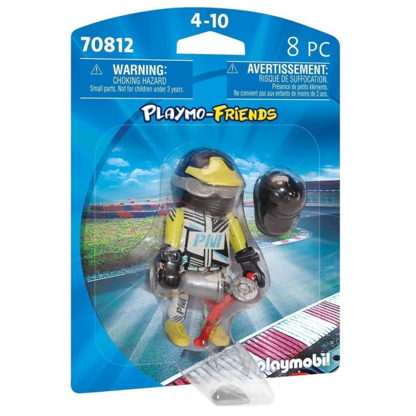 Playmobil Figurina Sofer De Curse PM70812