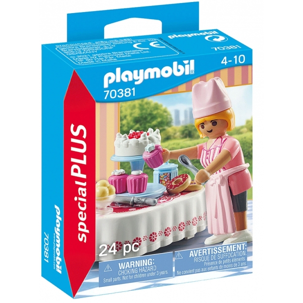 Playmobil Cofetar Cu Prajituri PM70381