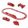 Set de joaca trenulet electric cu 4 vehicule City Rescue Brigade