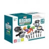Set de joaca ustensile de bucatarie 18 piese