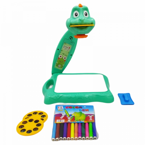 Masa de desen cu proiector cu 24 de modele, Broasca