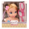 Cap de papusa Lauren pentru coafat cu accesorii, Toi-Toys