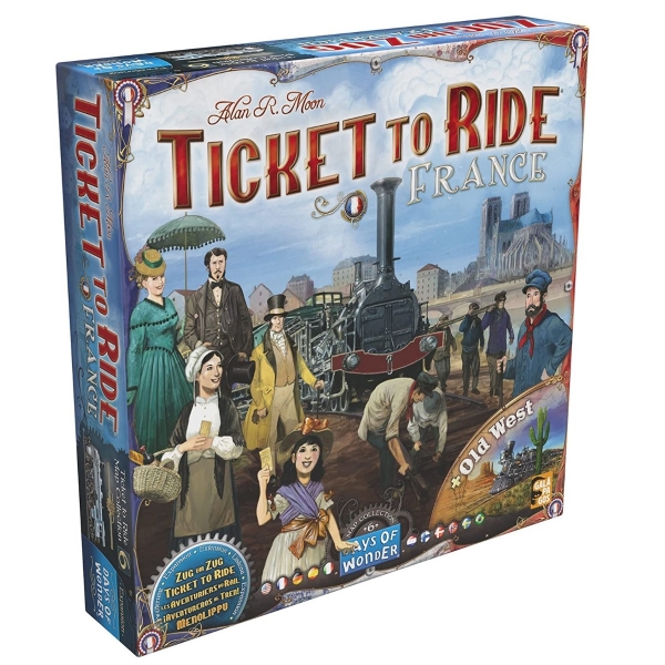 Extensie Ticket to Ride Map Collection France & Old West, limba engleza