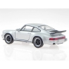 Macheta metalica Welly 1:34 Porsche 911 Turbo, Gri, 12 cm