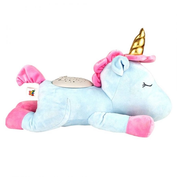 Lampa de veghe unicorn de plus cu proiector
